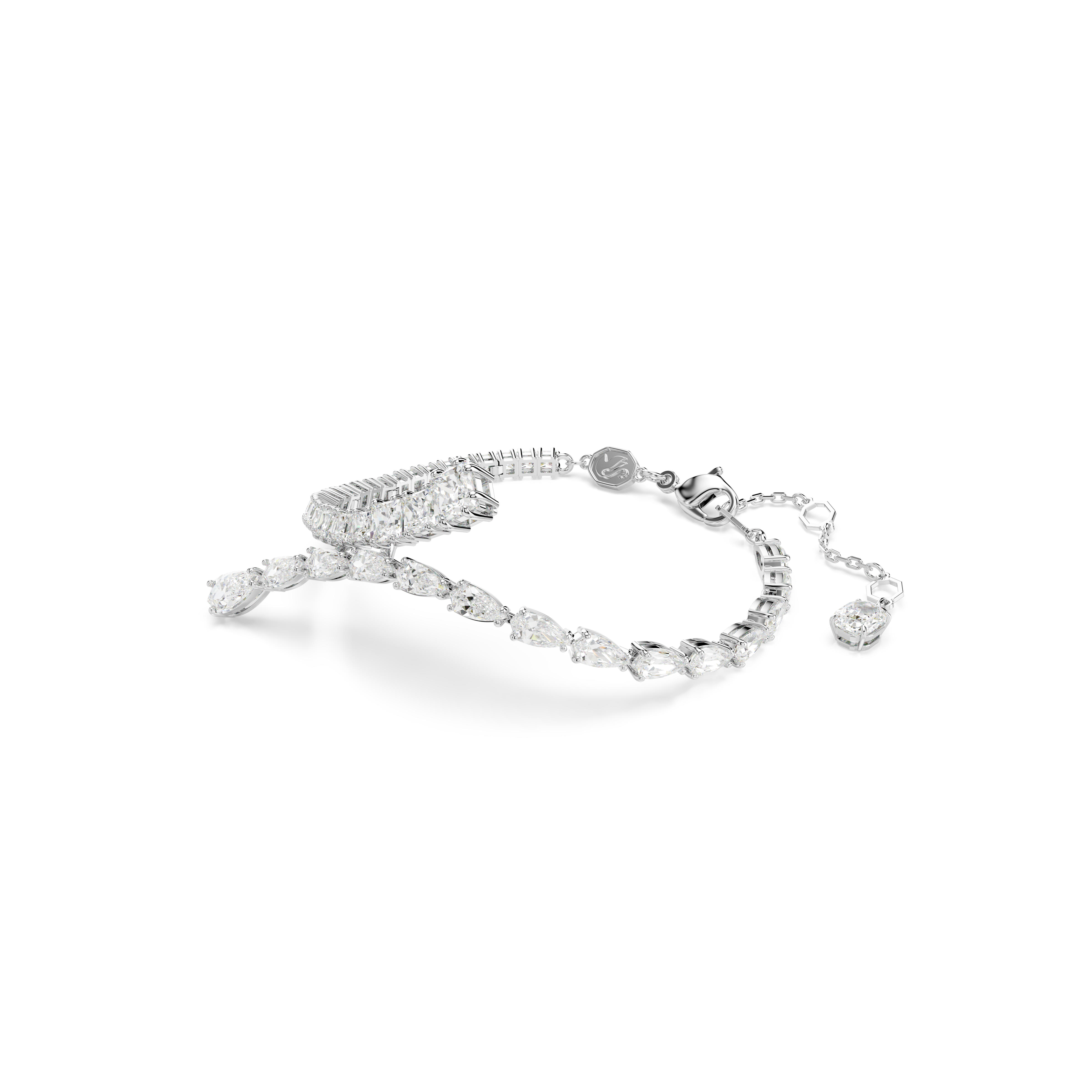 Swarovski Matrix Bracelet Mixed Cuts White Rhodium Plated | Braceletes | Fashion Jewellery | Ladies bracelet | Women | Womens Swarovski Matrix Bracelet Mixed Cuts White Rhodium Plated | Braceletes | Fashion Jewellery | Ladies bracelet | Women | Womens
