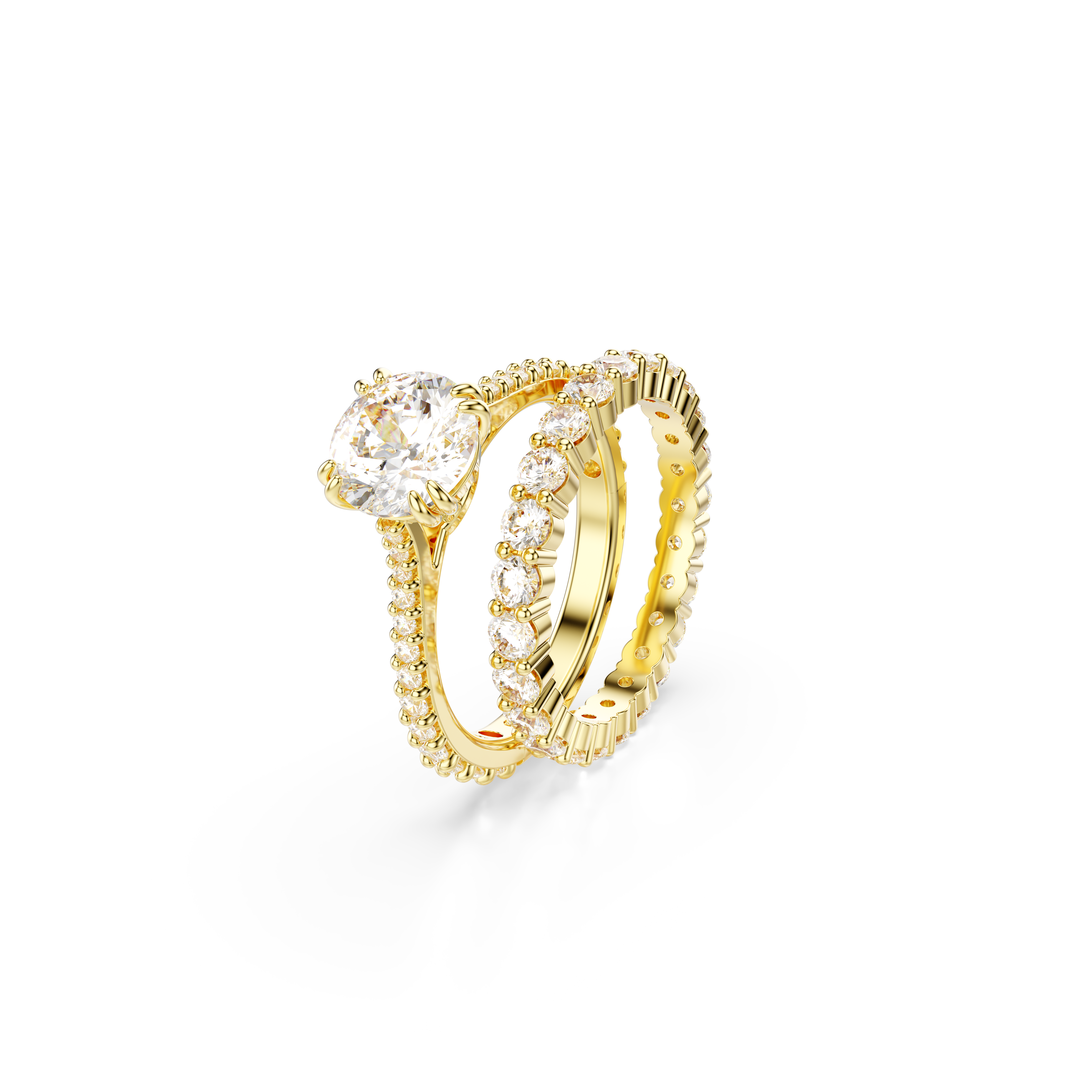 Swarovski Stilla Ring Round Cut White Gold-Tone Plated | departure-to-desk | Fashion Jewellery | Ring | Women | Women Rings | Womens Swarovski Stilla Ring Round Cut White Gold-Tone Plated | departure-to-desk | Fashion Jewellery | Ring | Women | Women Rings | Womens