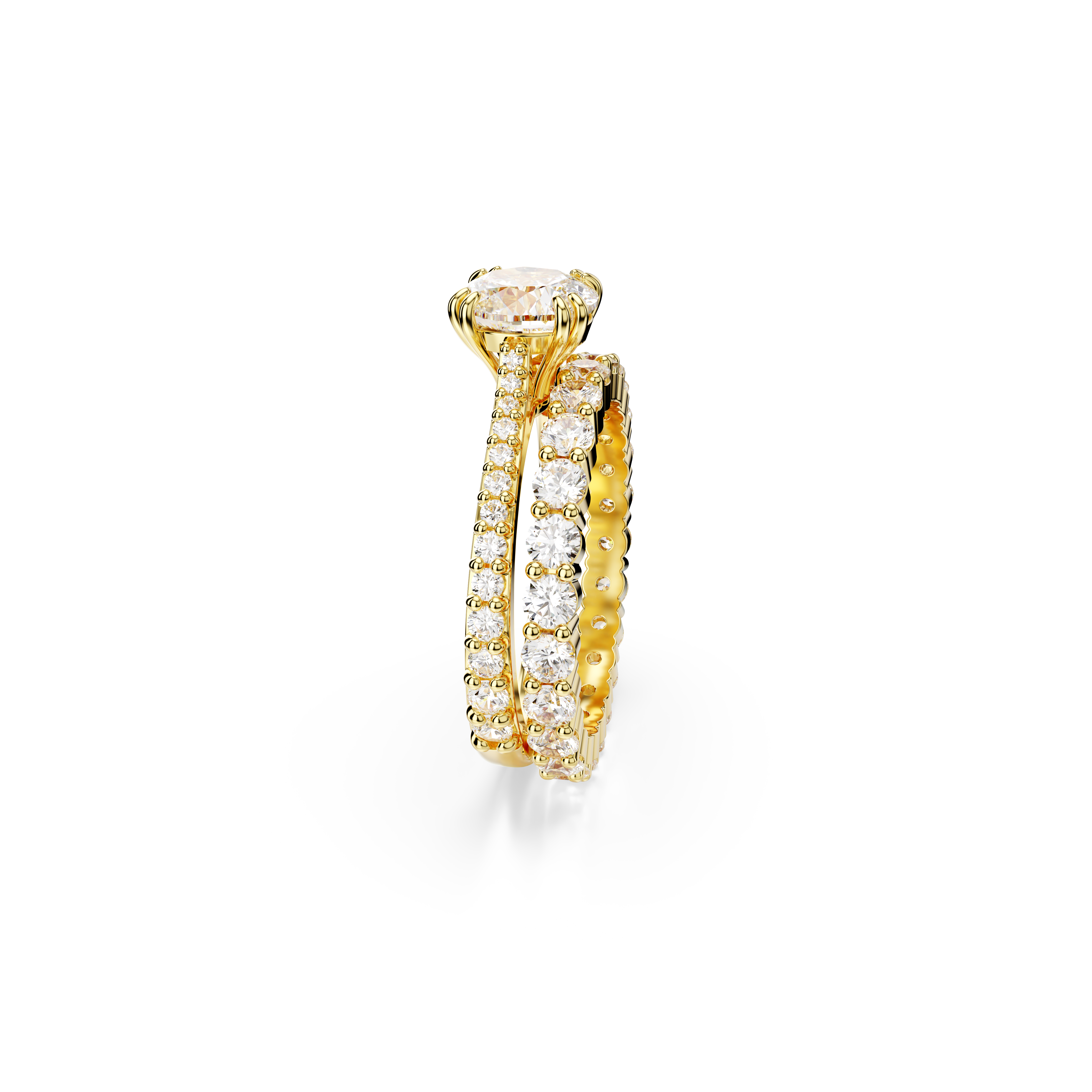 Swarovski Stilla Ring Round Cut White Gold-Tone Plated | departure-to-desk | Fashion Jewellery | Ring | Women | Women Rings | Womens Swarovski Stilla Ring Round Cut White Gold-Tone Plated | departure-to-desk | Fashion Jewellery | Ring | Women | Women Rings | Womens