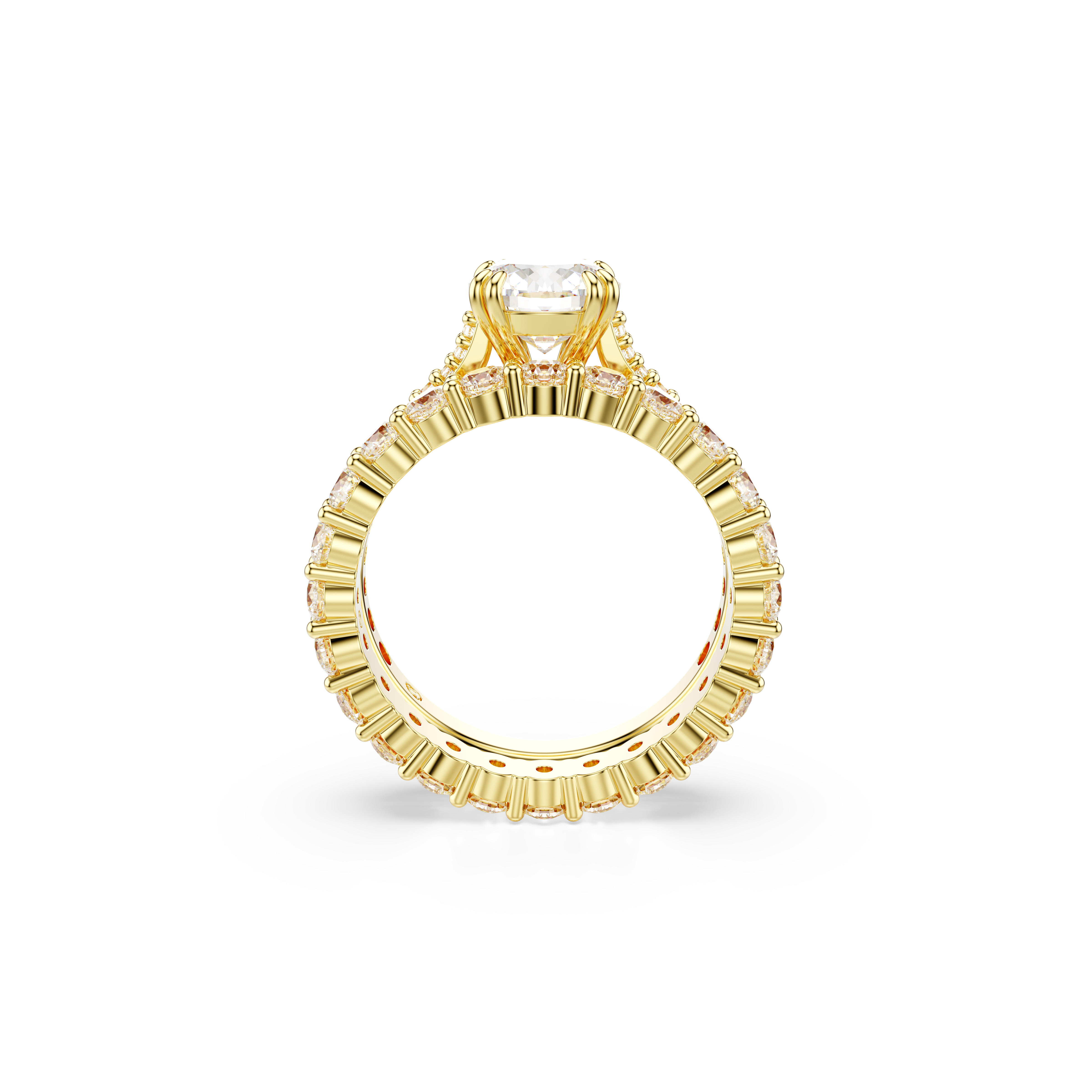 Swarovski Stilla Ring Round Cut White Gold-Tone Plated | departure-to-desk | Fashion Jewellery | Ring | Women | Women Rings | Womens Swarovski Stilla Ring Round Cut White Gold-Tone Plated | departure-to-desk | Fashion Jewellery | Ring | Women | Women Rings | Womens