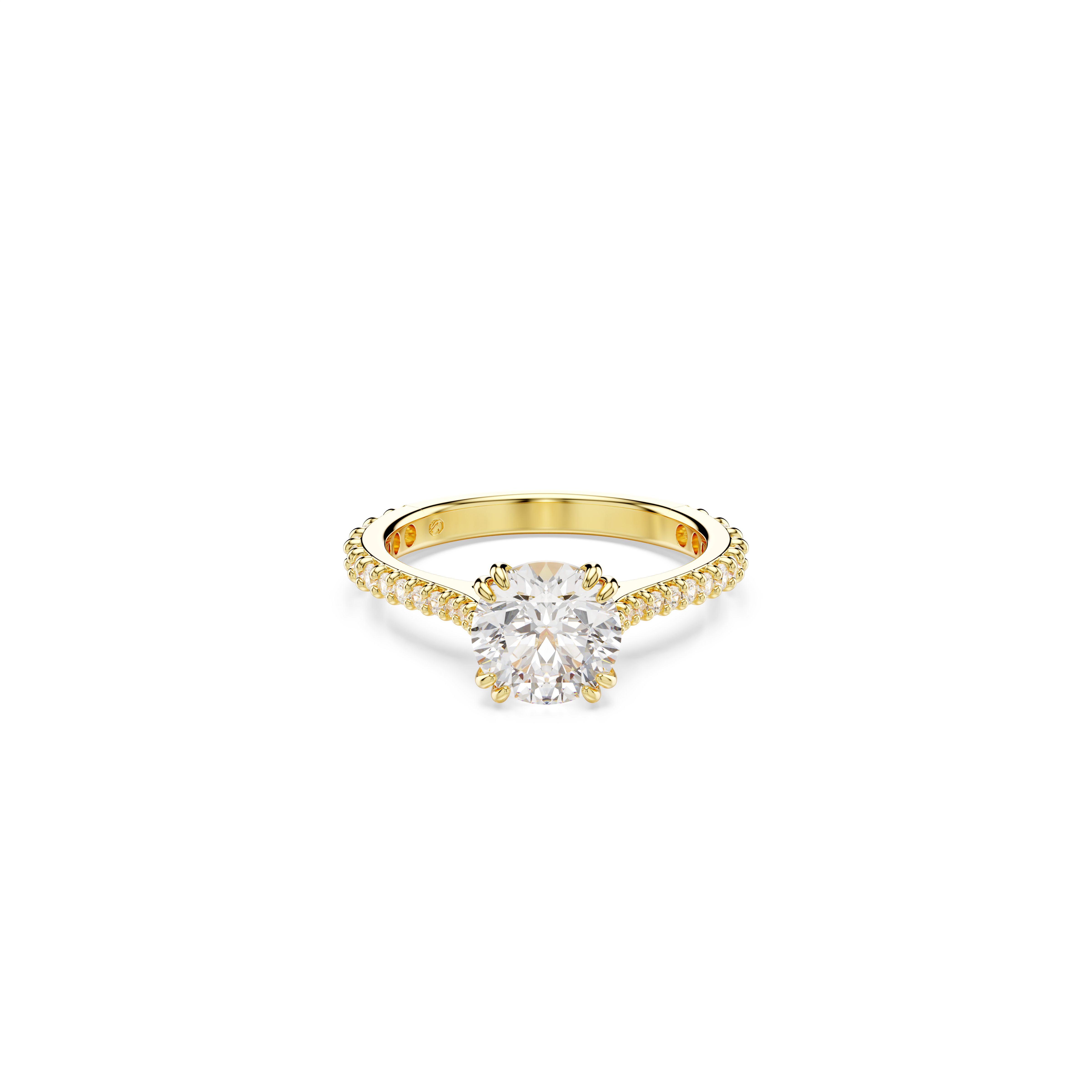 Swarovski Stilla Ring Round Cut White Gold-Tone Plated | departure-to-desk | Fashion Jewellery | Ring | Women | Women Rings | Womens Swarovski Stilla Ring Round Cut White Gold-Tone Plated | departure-to-desk | Fashion Jewellery | Ring | Women | Women Rings | Womens
