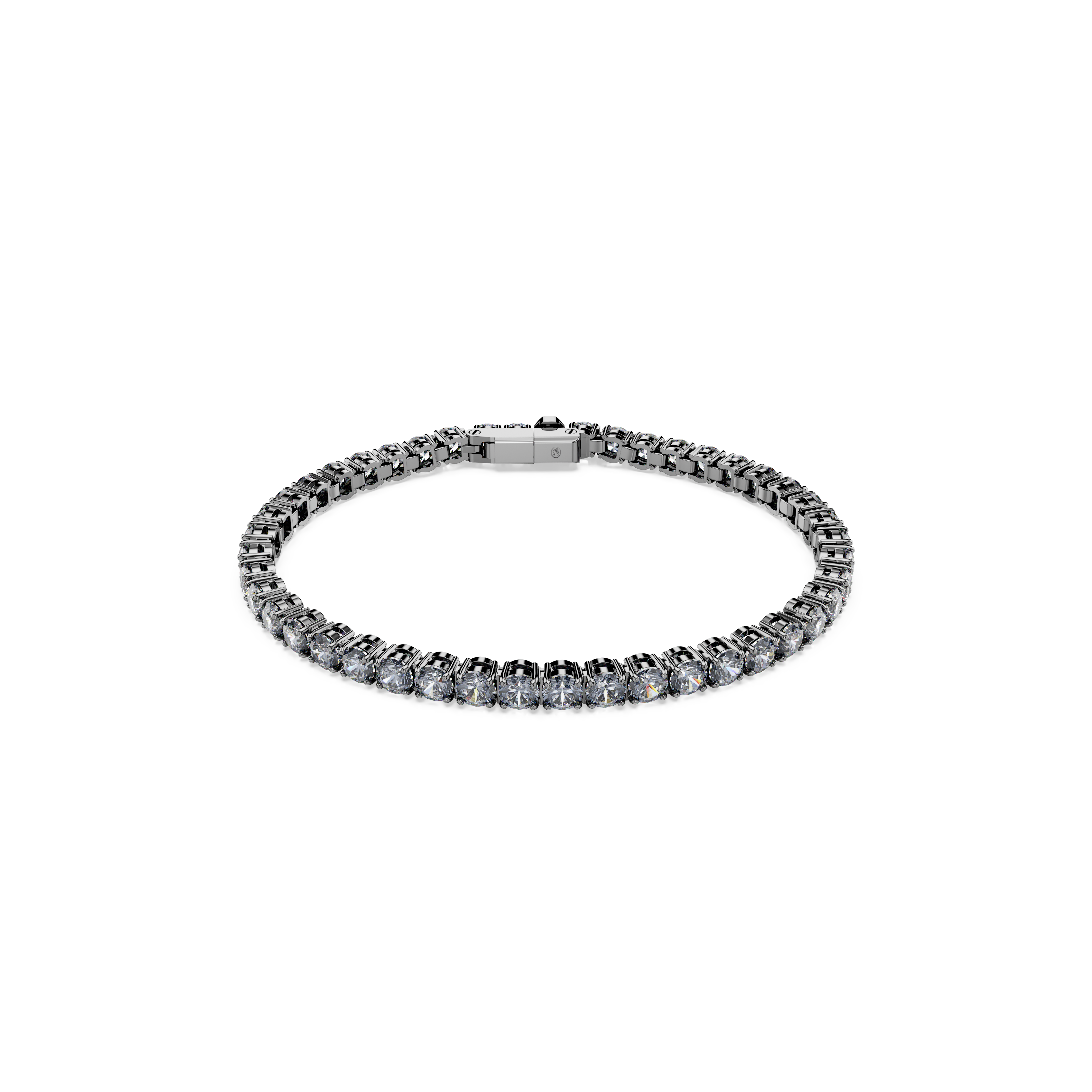 Swarovski Matrix Tennis Bracelet Round Cut Gray Ruthenium Plated | Braceletes | Fashion Jewellery | Ladies bracelet | Women | Womens Swarovski Matrix Tennis Bracelet Round Cut Gray Ruthenium Plated | Braceletes | Fashion Jewellery | Ladies bracelet | Women | Womens