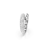 Swarovski Dextera Band Ring White, Rhodium plated