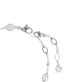 Swarovski Imber Bracelet Round cut, White, Rhodium plated, Medium