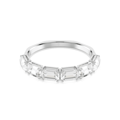 Swarovski Millenia Bracelet Bangle Octagon Cut White Rhodium Plated