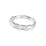 Swarovski Millenia Bracelet Bangle Octagon Cut White Rhodium Plated