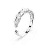 Swarovski Millenia Bracelet Bangle Octagon Cut White Rhodium Plated