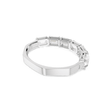 Swarovski Millenia Bracelet Bangle Octagon Cut White Rhodium Plated