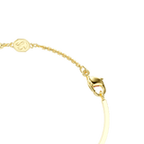 Swarovski Symbolica bangle, Evil eye, Blue, Gold-tone plated