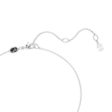 Swarovski Hyperbola pendant, Mixed cuts, White, Mixed metal finish