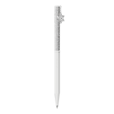 Swarovski Crystalline Ballpoint Pen Octagon Shape Snowflake White Lacquered