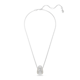 Swarovski Sublima Pendant Round Cut White Rhodium Plated