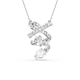 Swarovski Hyperbola Pendant Mixed Cuts White Rhodium Plated