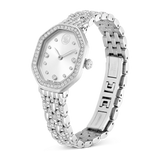 Swarovski Dextera Octagon Watch Swiss Made Metal Bracelet