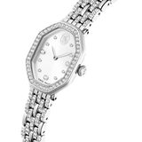Swarovski Dextera Octagon Watch Swiss Made Metal Bracelet