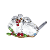 Swarovski Idyllia Bird Couple And Berries Ornament