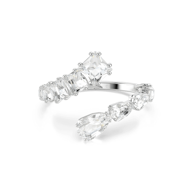 Swarovski Matrix Bangle Mixed Cuts White, Medium, Rhodium Plated | Braceletes | departure-to-desk | Fashion Jewellery | FYFL | Ladies bracelet | Women | Womens Swarovski Matrix Bangle Mixed Cuts White, Medium, Rhodium Plated | Braceletes | departure-to-desk | Fashion Jewellery | FYFL | Ladies bracelet | Women | Womens
