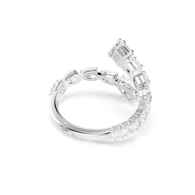 Swarovski Matrix Bangle Mixed Cuts White, Medium, Rhodium Plated | Braceletes | departure-to-desk | Fashion Jewellery | FYFL | Ladies bracelet | Women | Womens Swarovski Matrix Bangle Mixed Cuts White, Medium, Rhodium Plated | Braceletes | departure-to-desk | Fashion Jewellery | FYFL | Ladies bracelet | Women | Womens