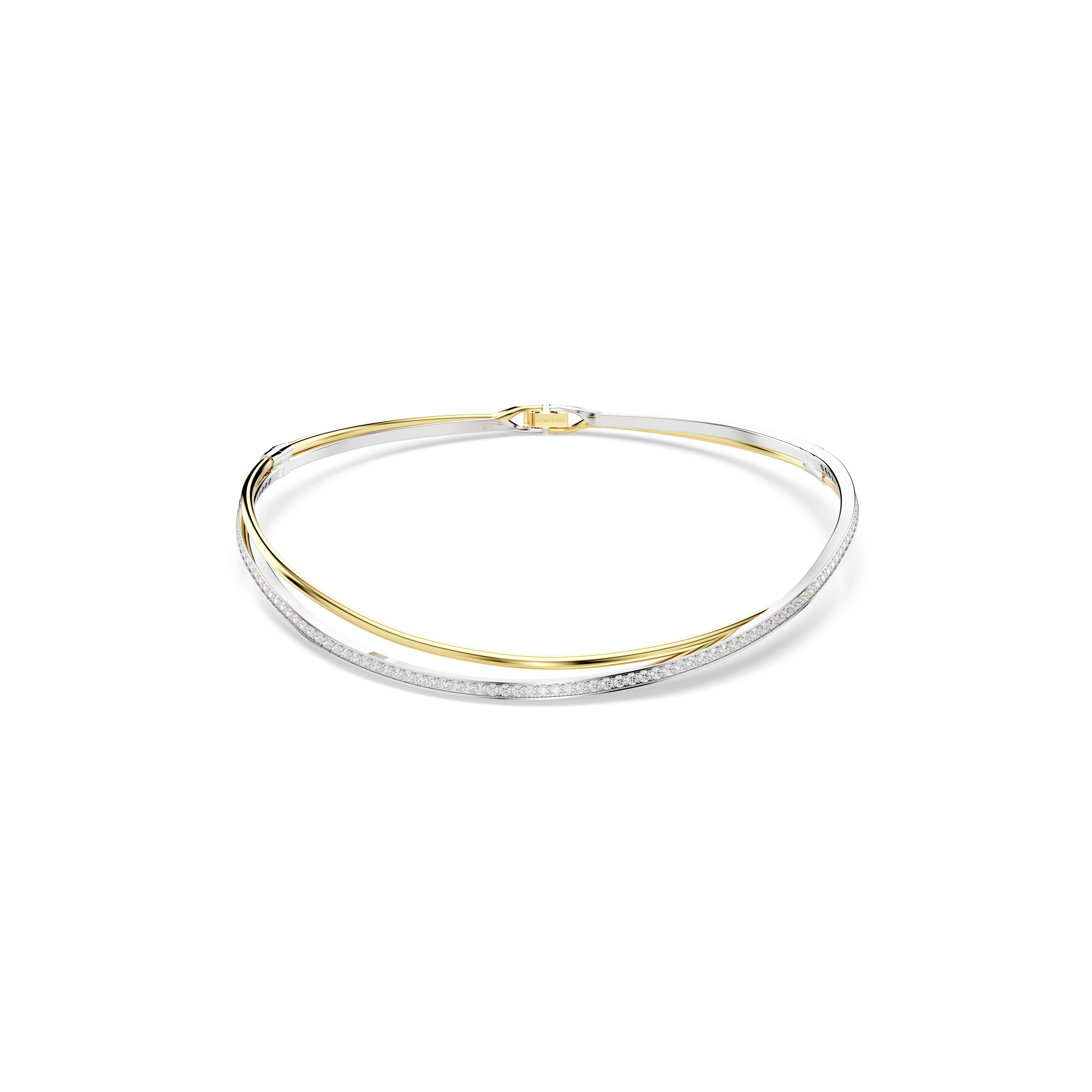 Swarovski Hyperbola Choker Round Cut White Mixed Metal Finish | Choker | departure-to-desk | Fashion Jewellery | Women | Women Necklaces | Womens Swarovski Hyperbola Choker Round Cut White Mixed Metal Finish | Choker | departure-to-desk | Fashion Jewellery | Women | Women Necklaces | Womens