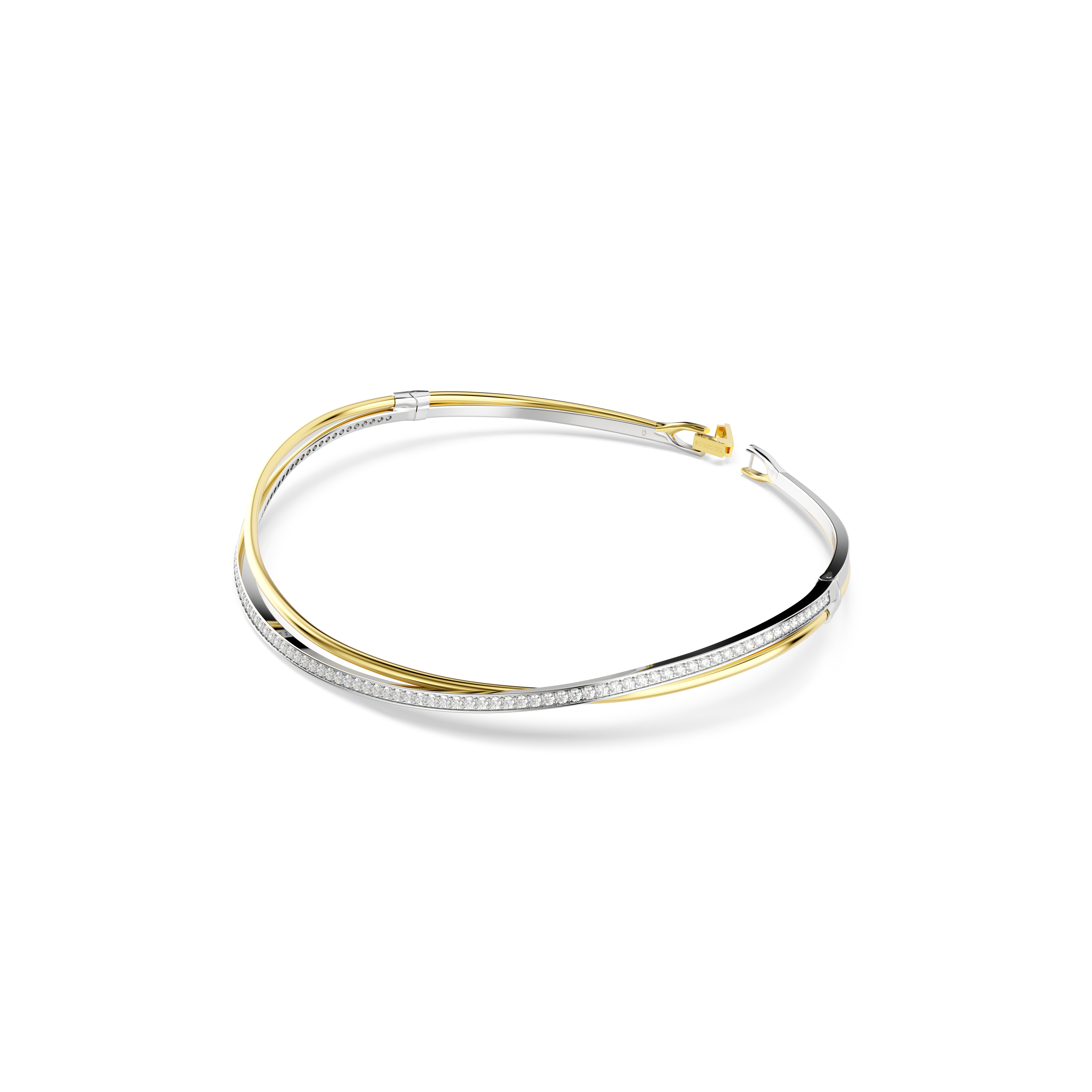 Swarovski Hyperbola Choker Round Cut White Mixed Metal Finish | Choker | departure-to-desk | Fashion Jewellery | Women | Women Necklaces | Womens Swarovski Hyperbola Choker Round Cut White Mixed Metal Finish | Choker | departure-to-desk | Fashion Jewellery | Women | Women Necklaces | Womens