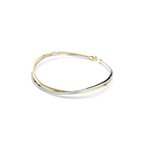 Swarovski Hyperbola Choker Round Cut White Mixed Metal Finish