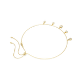 Swarovski Imber necklace, Mixed cuts, White, Gold-tone plated