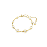 Swarovski Imber Tennis Bracelet Mixed Round Cuts White Gold-Tone Plated