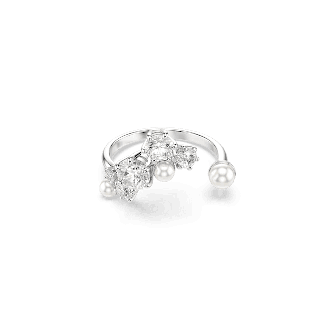 Swarovski Constella open Ring Crystal pearl Round cuts White Rhodium plated Size 52 | Accessories | departure-to-desk | Fashion Jewellery | Ring | scat: Fashion Jewellery | Women | Women Rings | Women Watches & jewellery | Womens Swarovski Constella open Ring Crystal pearl Round cuts White Rhodium plated Size 52 | Accessories | departure-to-desk | Fashion Jewellery | Ring | scat: Fashion Jewellery | Women | Women Rings | Women Watches & jewellery | Womens