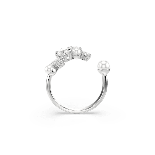 Swarovski Constella open Ring Crystal pearl Round cuts White Rhodium plated Size 52 | Accessories | departure-to-desk | Fashion Jewellery | Ring | scat: Fashion Jewellery | Women | Women Rings | Women Watches & jewellery | Womens Swarovski Constella open Ring Crystal pearl Round cuts White Rhodium plated Size 52 | Accessories | departure-to-desk | Fashion Jewellery | Ring | scat: Fashion Jewellery | Women | Women Rings | Women Watches & jewellery | Womens