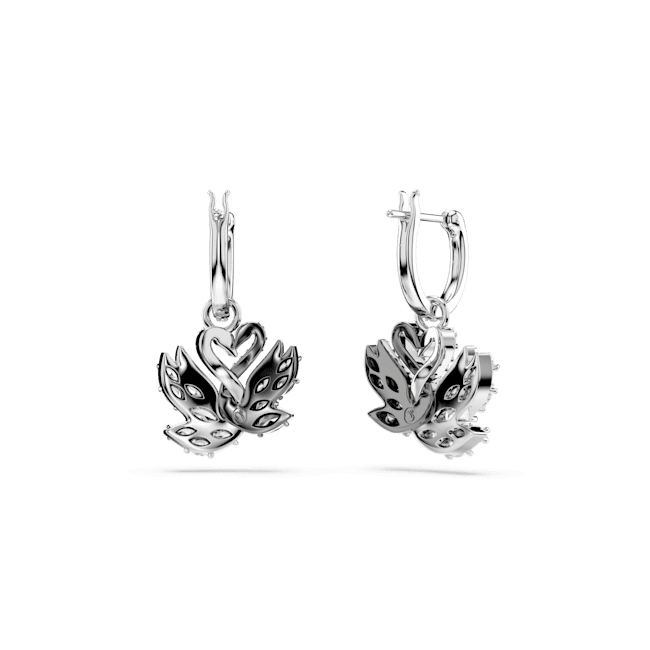 Swarovski Swan Drop Earrings Swan Black Rhodium plated | Accessories | departure-to-desk | Earrings | Fashion Jewellery | Women | Women Earrings | Womens Swarovski Swan Drop Earrings Swan Black Rhodium plated | Accessories | departure-to-desk | Earrings | Fashion Jewellery | Women | Women Earrings | Womens