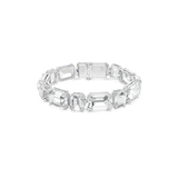 Swarovski Millenia Tennis Bracelet Octagon Cut White Rhodium Plated