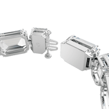 Swarovski Millenia Tennis Bracelet Octagon Cut White Rhodium Plated