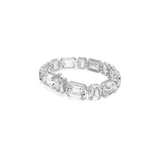 Swarovski Millenia Tennis Bracelet Octagon Cut White Rhodium Plated