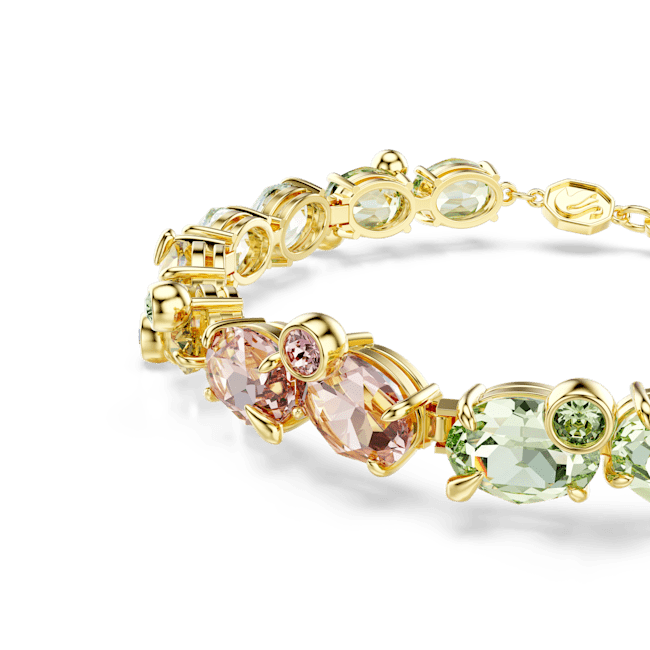 Swarovski Gema Tennis Bracelet Mixed Cuts Multicolored Gold-Tone Plated | Accessories | Braceletes | Fashion Jewellery | Ladies bracelet | Women | Womens Swarovski Gema Tennis Bracelet Mixed Cuts Multicolored Gold-Tone Plated | Accessories | Braceletes | Fashion Jewellery | Ladies bracelet | Women | Womens