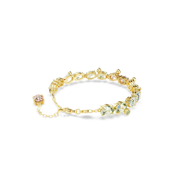 Swarovski Gema Tennis Bracelet Mixed Cuts Multicolored Gold-Tone Plated | Accessories | Braceletes | Fashion Jewellery | Ladies bracelet | Women | Womens Swarovski Gema Tennis Bracelet Mixed Cuts Multicolored Gold-Tone Plated | Accessories | Braceletes | Fashion Jewellery | Ladies bracelet | Women | Womens