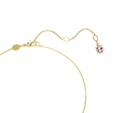 Swarovski Gema pendant Mixed cuts Multicolored Gold-tone plated