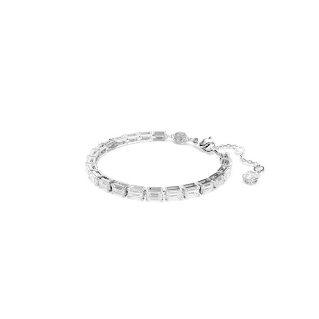 Swarovski Matrix Tennis Bracelet Baguette Cut White Rhodium Plated | Accessories | Braceletes | departure-to-desk | Fashion Jewellery | Ladies bracelet | Spring Festival | Women | Womens Swarovski Matrix Tennis Bracelet Baguette Cut White Rhodium Plated | Accessories | Braceletes | departure-to-desk | Fashion Jewellery | Ladies bracelet | Spring Festival | Women | Womens