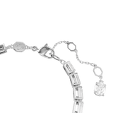 Swarovski Matrix Tennis Bracelet Baguette Cut White Rhodium Plated