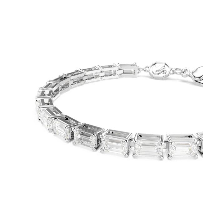 Swarovski Matrix Tennis Bracelet Baguette Cut White Rhodium Plated | Accessories | Braceletes | departure-to-desk | Fashion Jewellery | Ladies bracelet | Spring Festival | Women | Womens Swarovski Matrix Tennis Bracelet Baguette Cut White Rhodium Plated | Accessories | Braceletes | departure-to-desk | Fashion Jewellery | Ladies bracelet | Spring Festival | Women | Womens
