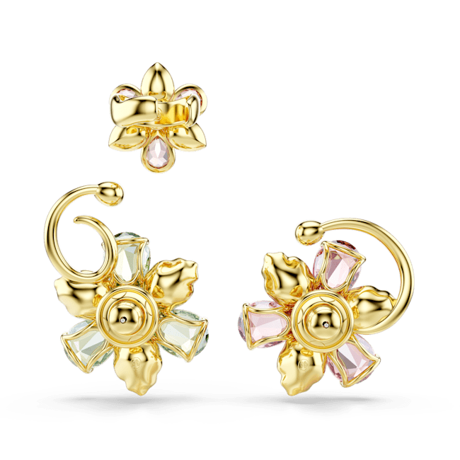 Swarovski Idyllia Ear Cuff Set (3) Asymmetrical design Mixed cuts Flower Multicolored Gold-tone plated | Accessories | Earrings | Fashion Jewellery | Spring Festival | Women | Women Earrings | Womens Swarovski Idyllia Ear Cuff Set (3) Asymmetrical design Mixed cuts Flower Multicolored Gold-tone plated | Accessories | Earrings | Fashion Jewellery | Spring Festival | Women | Women Earrings | Womens