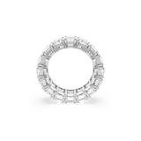 Swarovski Matrix Vittore Ring Baguette cut White Rhodium plated