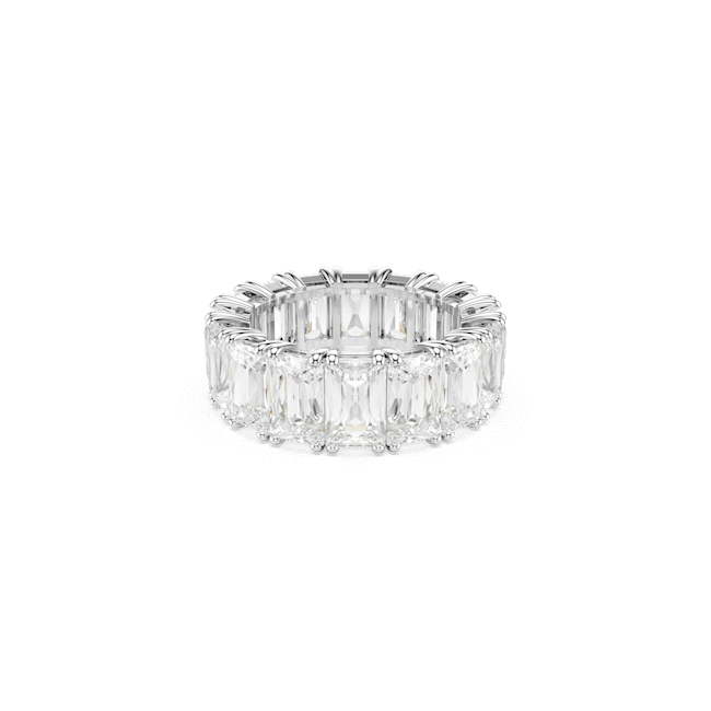 Swarovski Matrix Vittore Ring Baguette cut White Rhodium plated | Accessories | Fashion Jewellery | Ring | Women | Women Rings | Womens Swarovski Matrix Vittore Ring Baguette cut White Rhodium plated | Accessories | Fashion Jewellery | Ring | Women | Women Rings | Womens