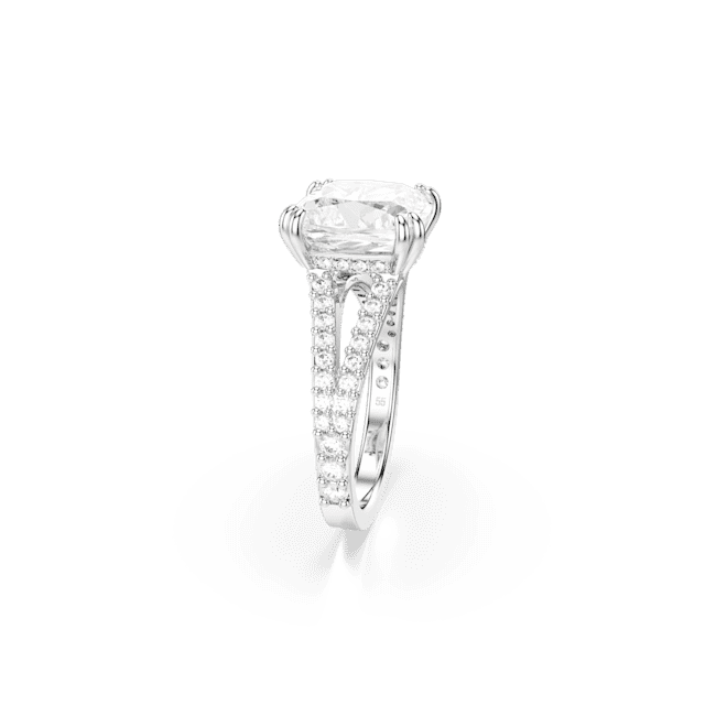 Swarovski Stilla Ring Square cut White Silver-Tone Finish | Accessories | departure-to-desk | Fashion Jewellery | Ring | Women | Women Rings | Womens Swarovski Stilla Ring Square cut White Silver-Tone Finish | Accessories | departure-to-desk | Fashion Jewellery | Ring | Women | Women Rings | Womens
