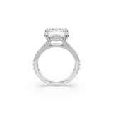 Swarovski Stilla Ring Square cut White Silver-Tone Finish