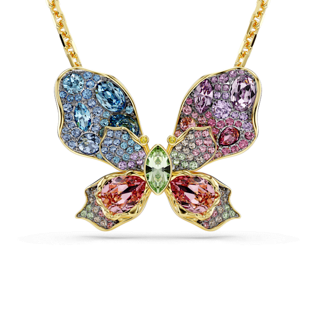 Swarovski Idyllia pendant and brooch Mixed cuts Pavé Butterfly Multicolored Mixed metal finish | Fashion Jewellery | Necklace | Necklace With Pendant | Women | Women Necklaces | Womens Swarovski Idyllia pendant and brooch Mixed cuts Pavé Butterfly Multicolored Mixed metal finish | Fashion Jewellery | Necklace | Necklace With Pendant | Women | Women Necklaces | Womens