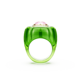 Swarovski Dulcis cocktail Ring Cushion cut Pavé Multicolored Size 55