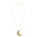 Swarovski Sublima pendant Moon Gold tone Gold-tone plated