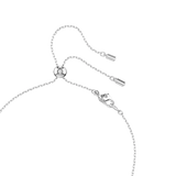 Swarovski Constella Y Necklace Crystal pearl Round cuts White Rhodium plated