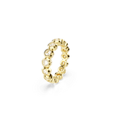 Swarovski Imber Ring Round cut White Gold-tone plated