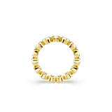 Swarovski Imber Ring Round cut White Gold-tone plated